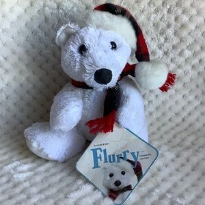 SEARS Plush 2002 Flurry Bear Stuffed Animal Toy with Tags